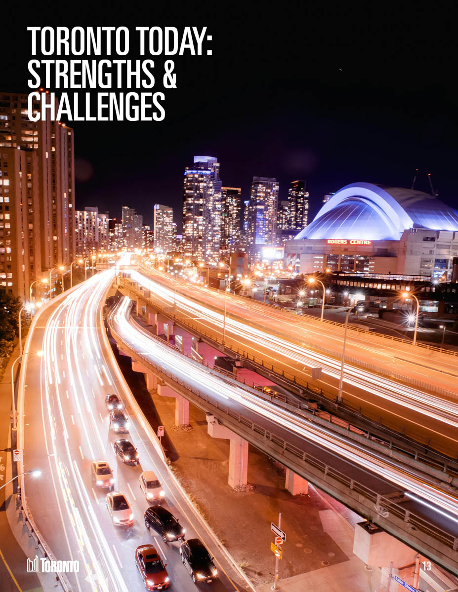 City of Toronto strategic report design