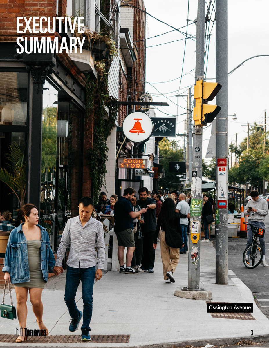 City of Toronto strategic report design