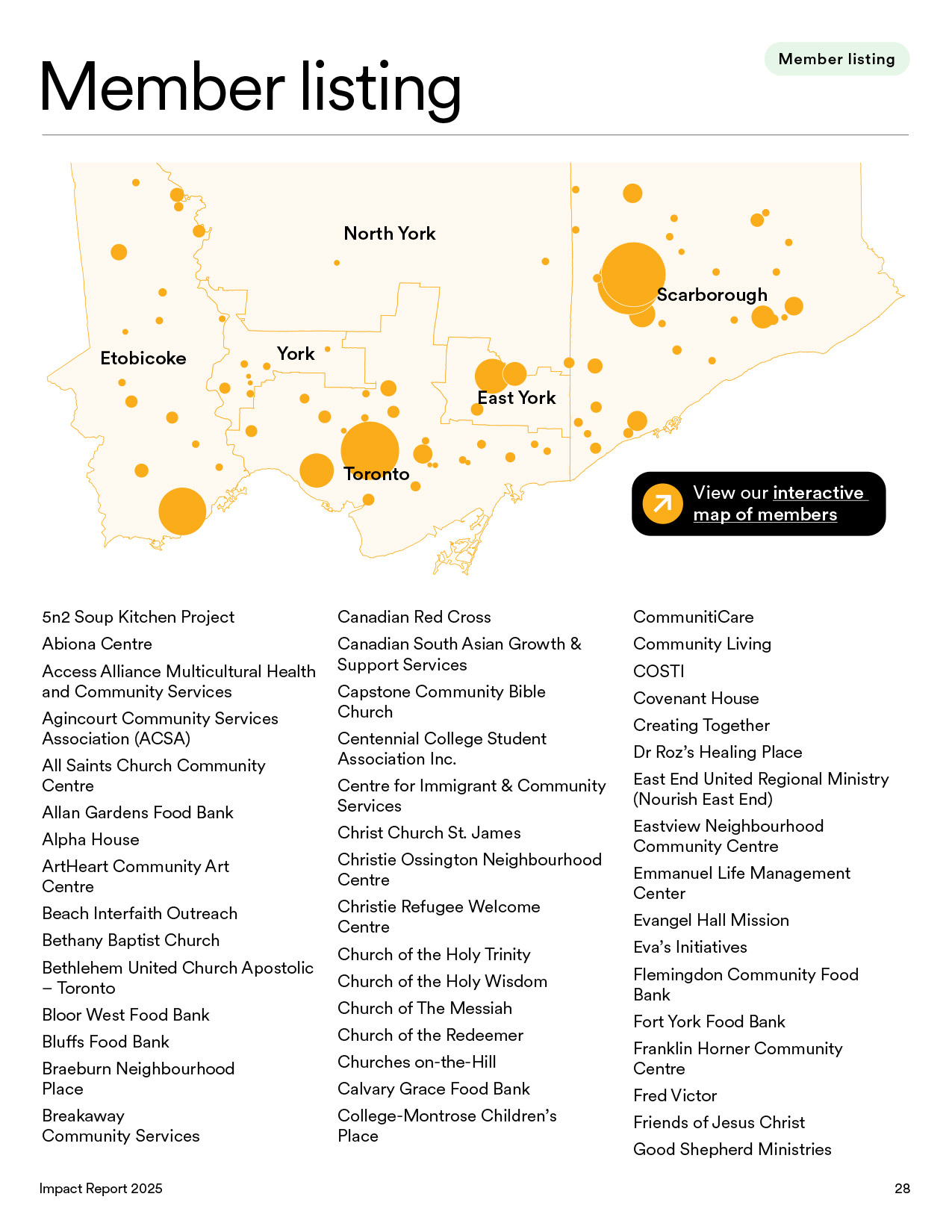 Daily Bread Food Bank 2025 Impact Report – accessible report design by Universe Design Studio