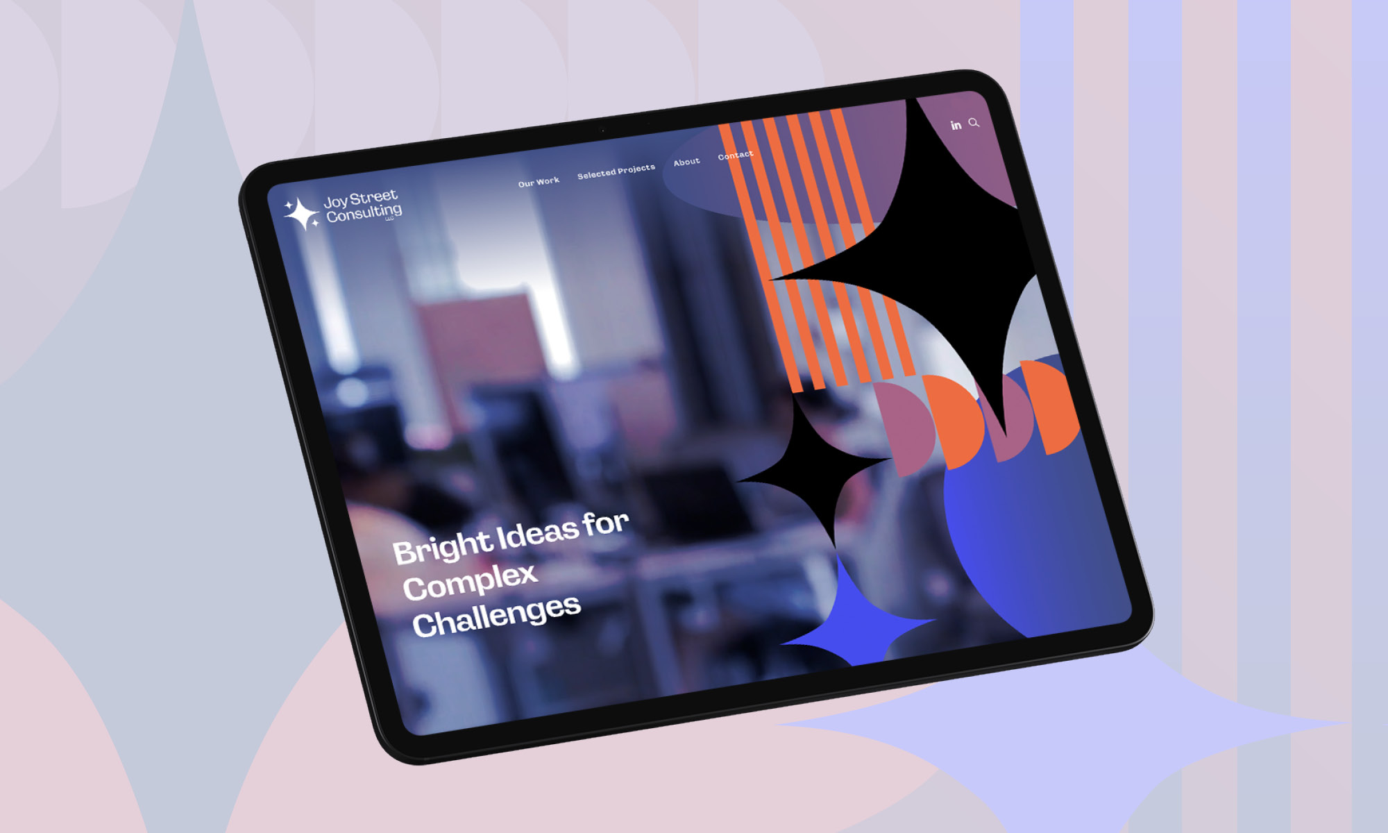 joy street brand design website development non-profit consulting