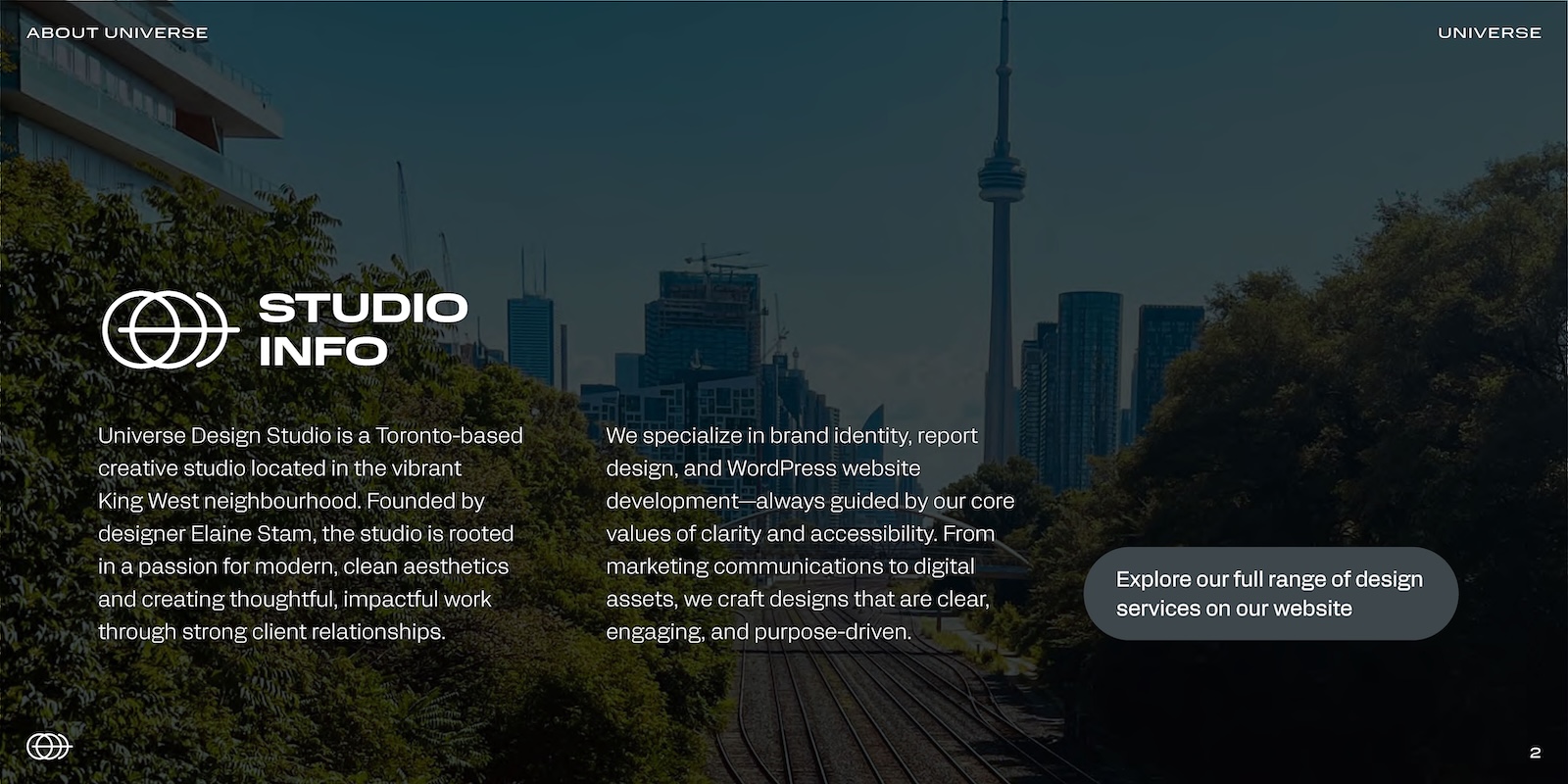 Presentation design for branded, engaging presentations and slide decks.