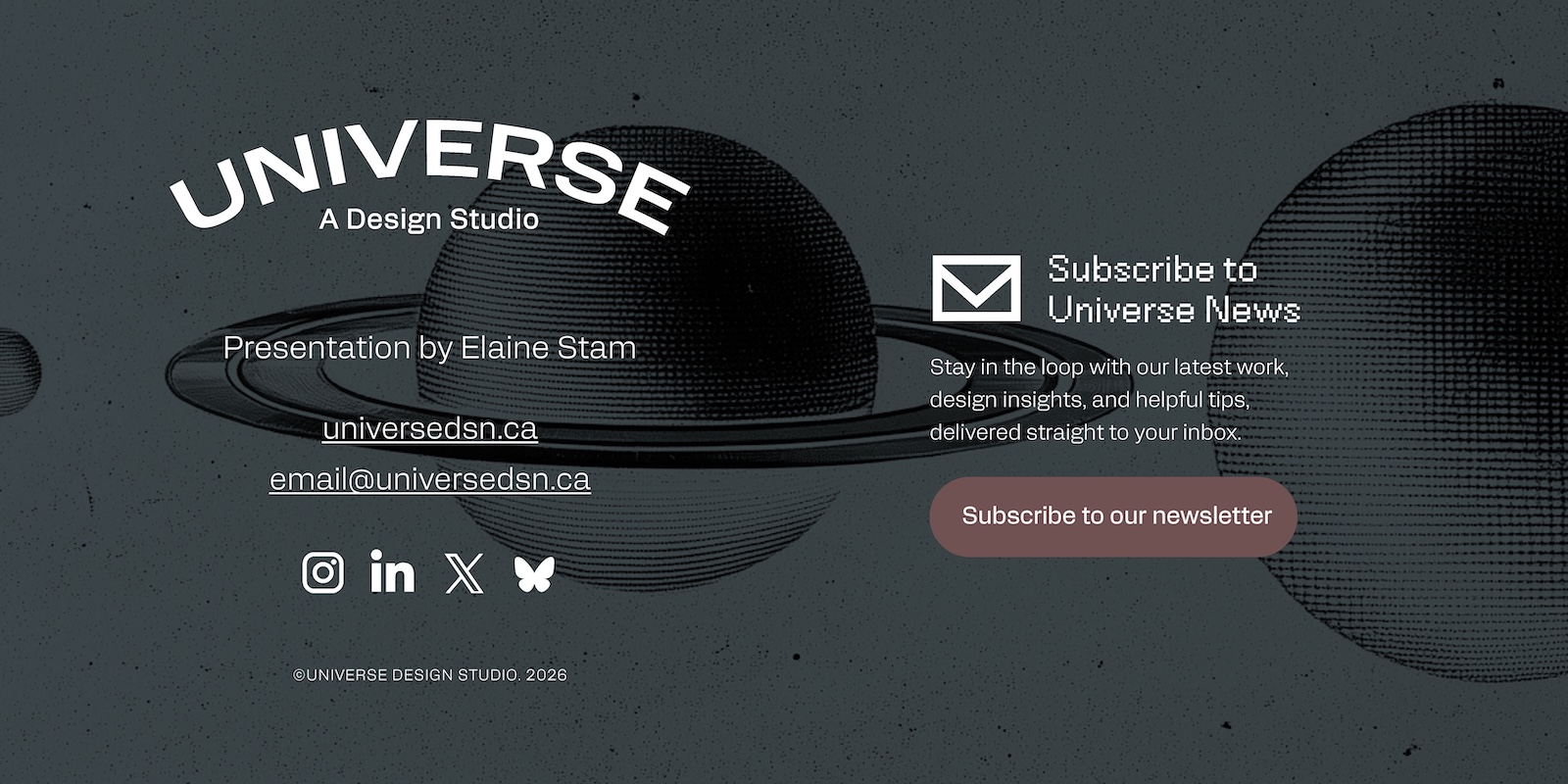 Presentation design for branded, engaging presentations and slide decks.