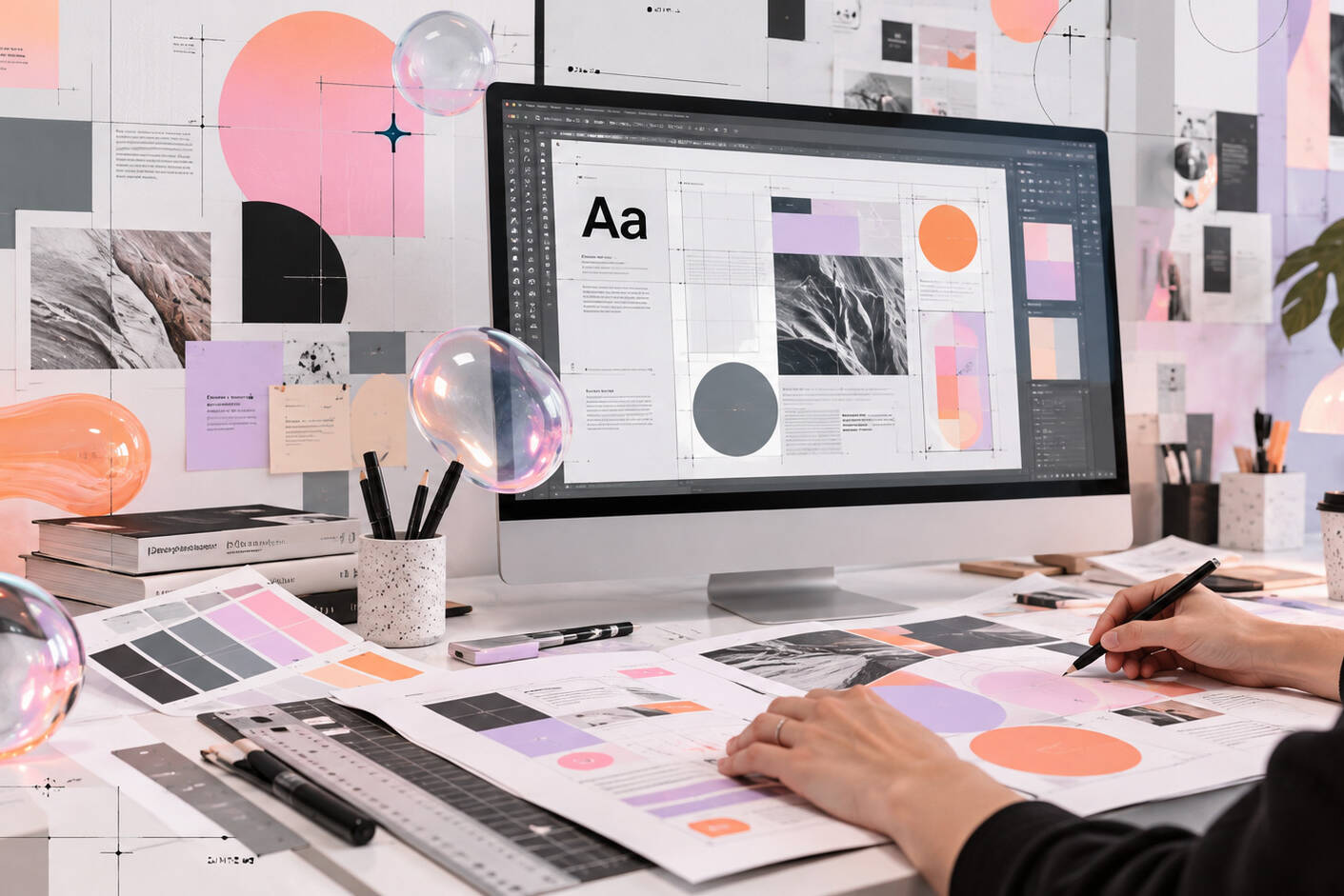 Designer-reviewing-a-website-for-functionality-and-accessibility
